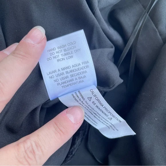 HYACINTH HOUSE Velvet & Pearl Trim Strapless Valerie Top in Black Size XXL (NWT) - Picture 8 of 9